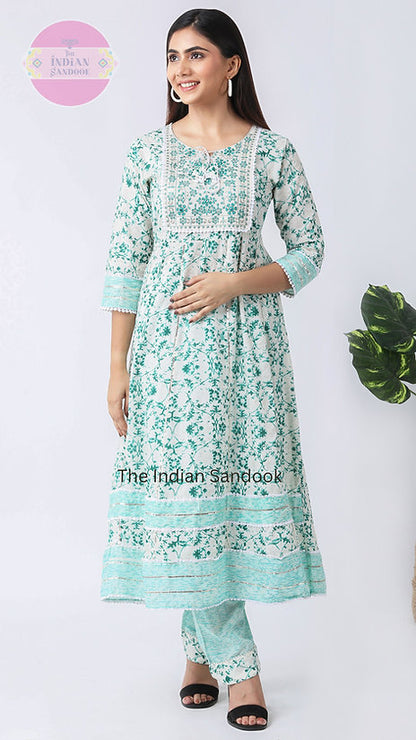 Summer Stylish  Anarkali Suit Set