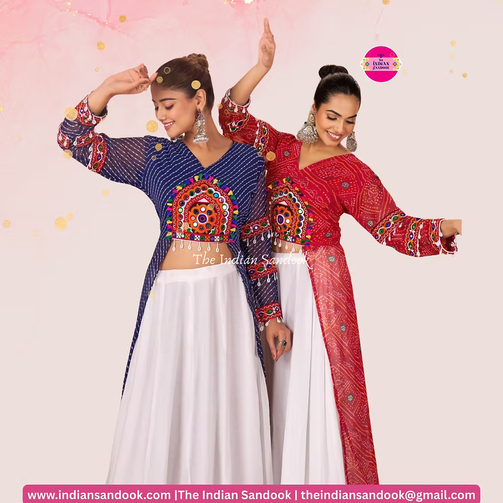 Navratri Garba Stylish Indo-Western Wear