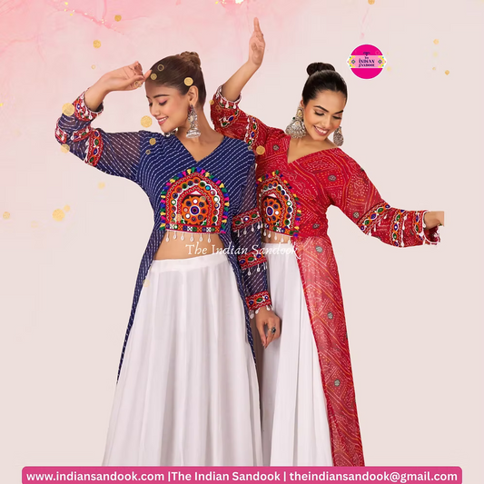 Navratri Garba Stylish Indo-Western Wear